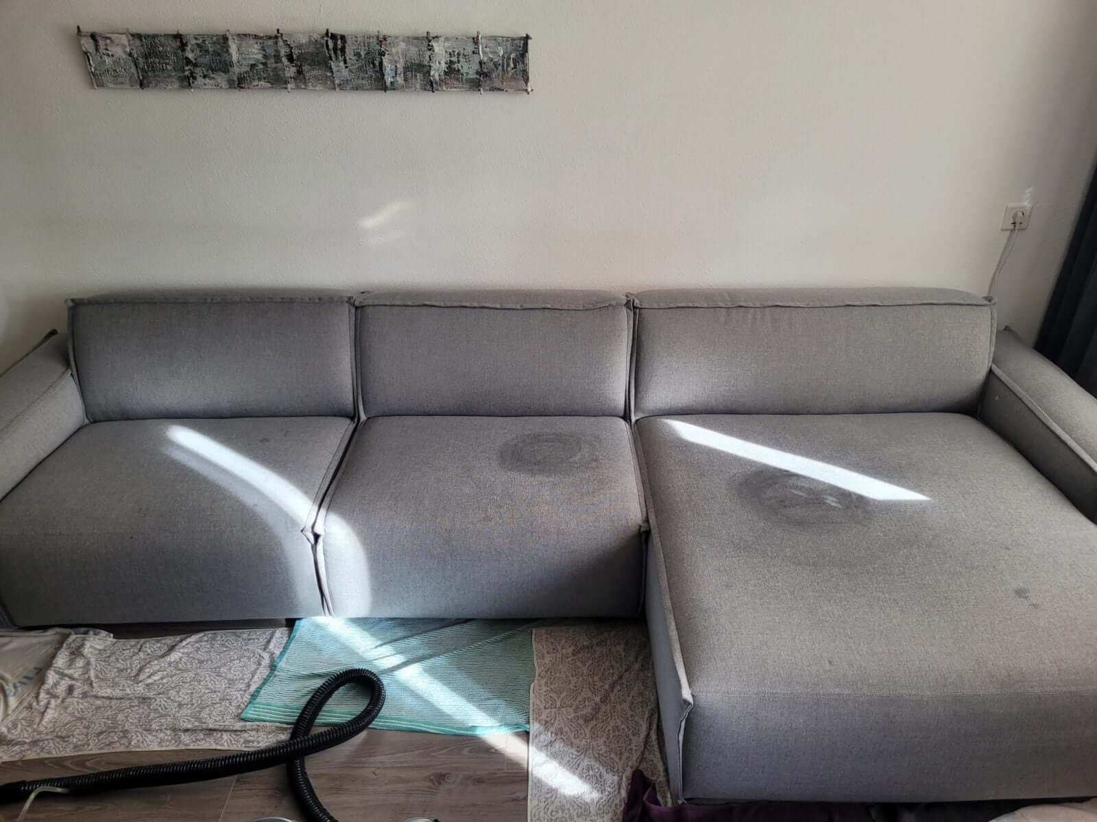 Voor het zelf reinigen van een bank tnclean