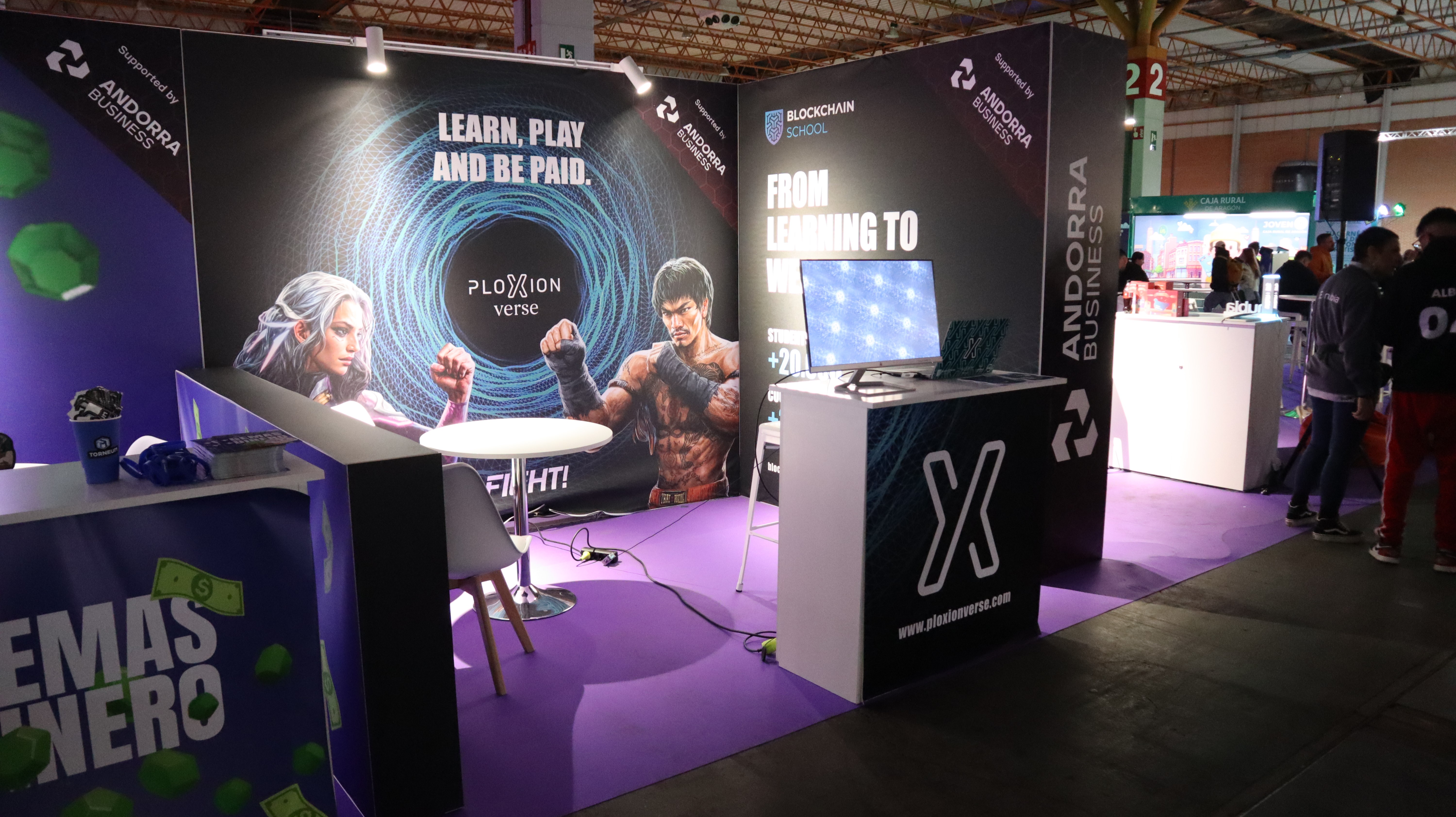 PLOXION VERSE in the biggest Spain gaming event