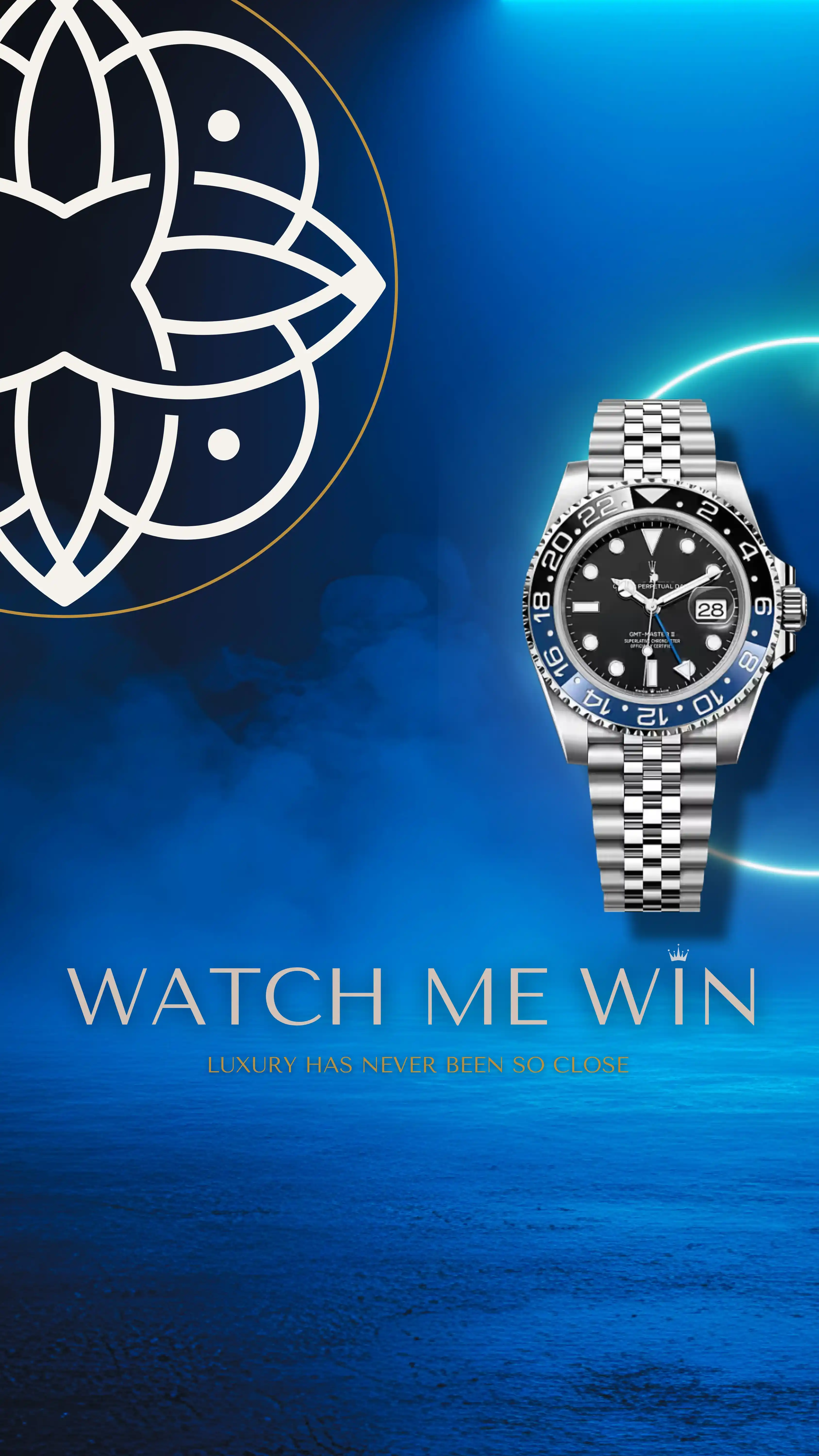 Watch Me Win banner mobile