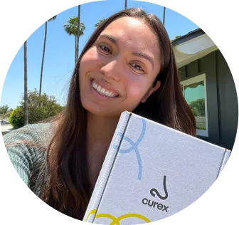  curex user showing allergy treatment kit