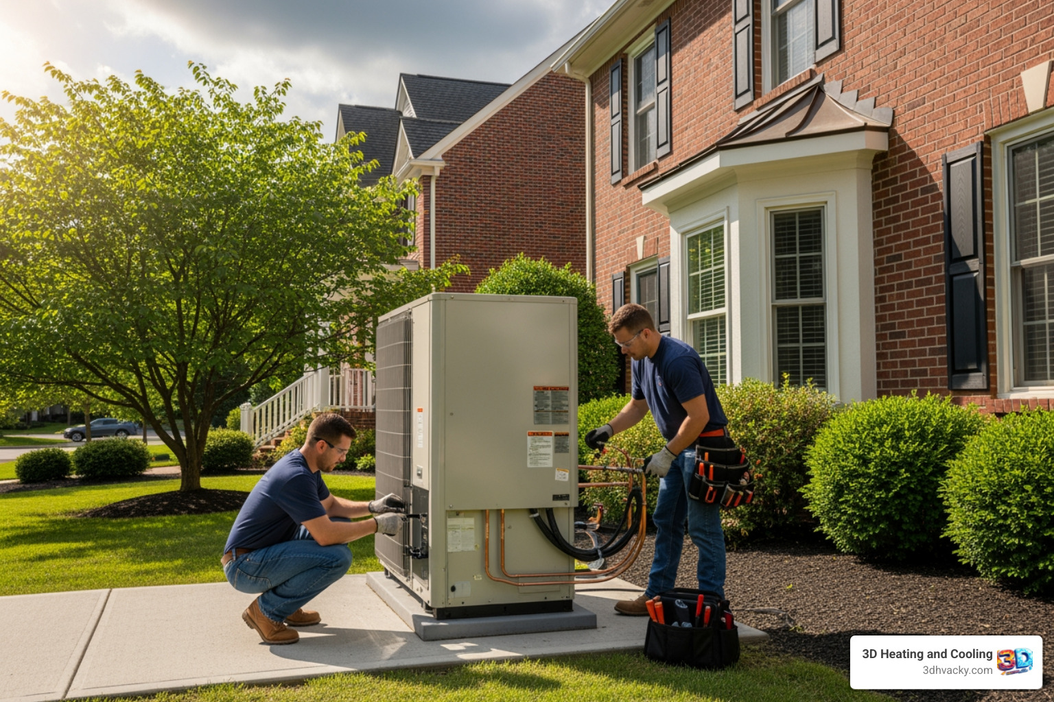 infographic showing the factors that determine heat pump installation affordability in Lexington KY, including system type comparison, rebate opportunities, energy savings percentages, and key cost factors like home size, ductwork condition, and efficiency ratings - heat pump installation affordable in lexington, ky infographic showing the factors that determine heat pump installation affordability in Lexington KY, including system type comparison, rebate opportunities, energy savings percentages, and key cost factors like home size, ductwork condition, and efficiency ratings - heat pump installation affordable in lexington, ky