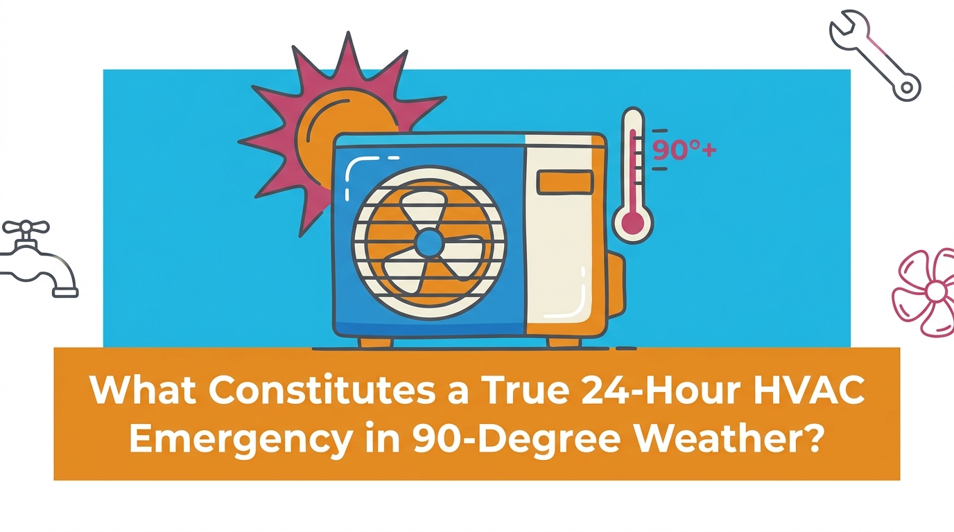 What Constitutes a True 24-Hour HVAC Emergency in 90-Degree Weather? — featured image