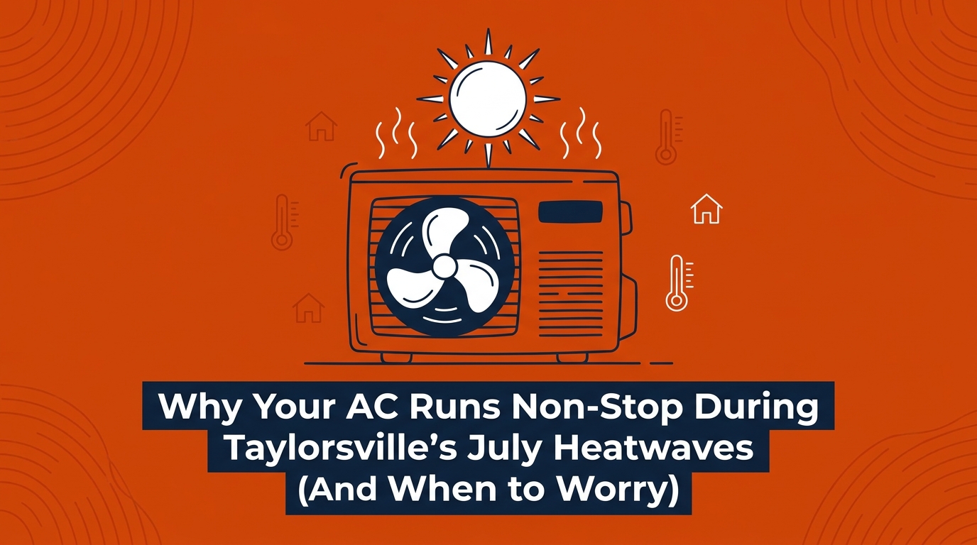 Why Your AC Runs Non-Stop During Taylorsville's July Heatwaves (And When to Worry) — featured image