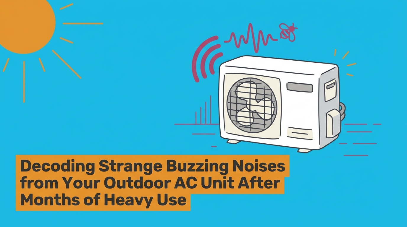 Decoding Strange Buzzing Noises from Your Outdoor AC Unit After Months of Heavy Use — featured image