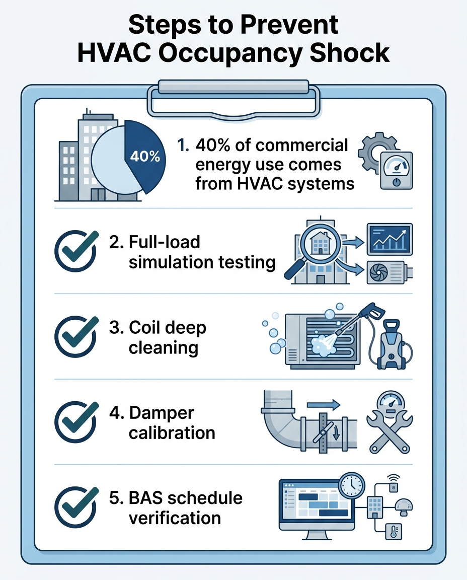 Steps to Prevent HVAC Occupancy Shock