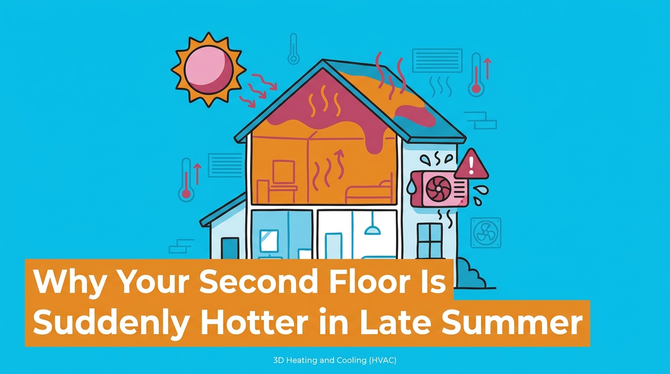 Why Your Second Floor Is Suddenly Hotter in Late Summer — featured image