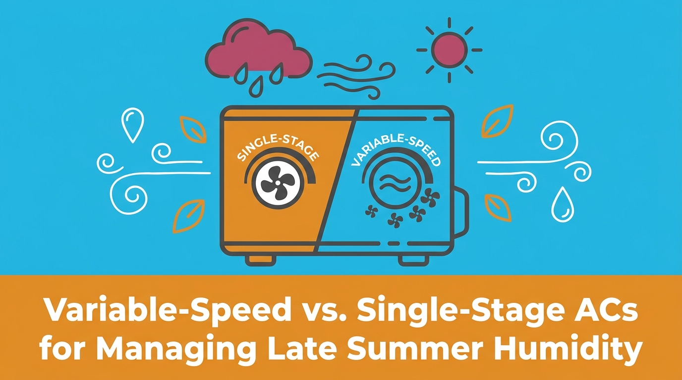 Variable-Speed vs. Single-Stage ACs for Managing Late Summer Humidity — featured image