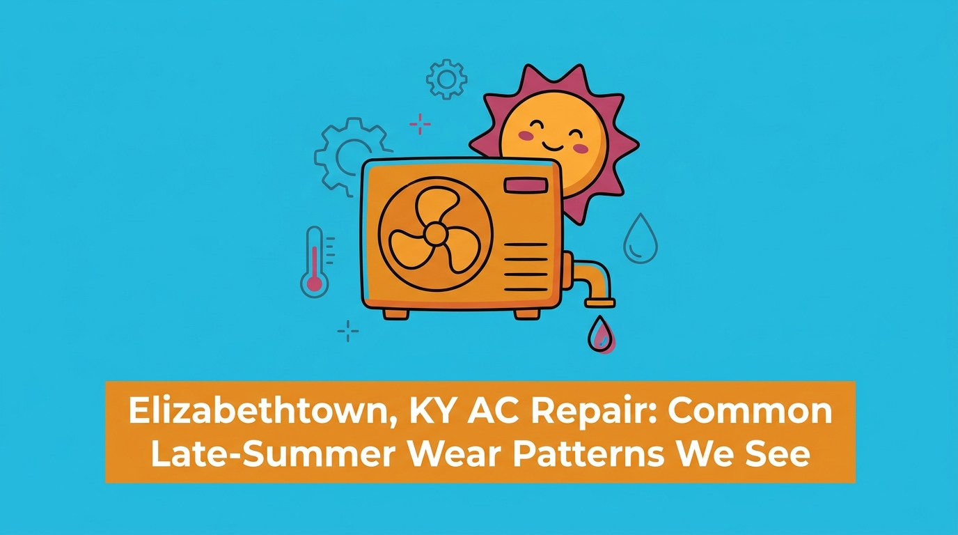 Elizabethtown, KY AC Repair: Common Late-Summer Wear Patterns We See — featured image