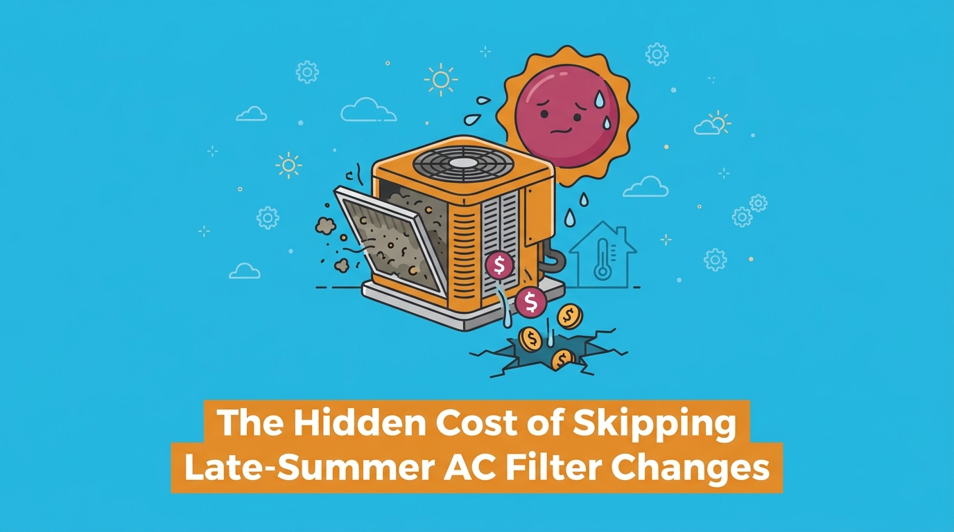 The Hidden Cost of Skipping Late-Summer AC Filter Changes — featured image