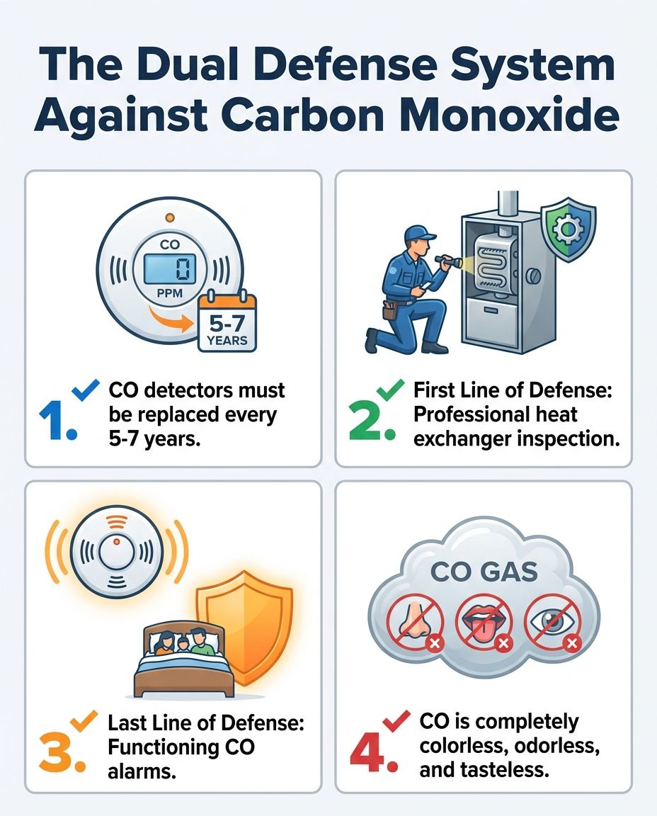 The Dual Defense System Against Carbon Monoxide