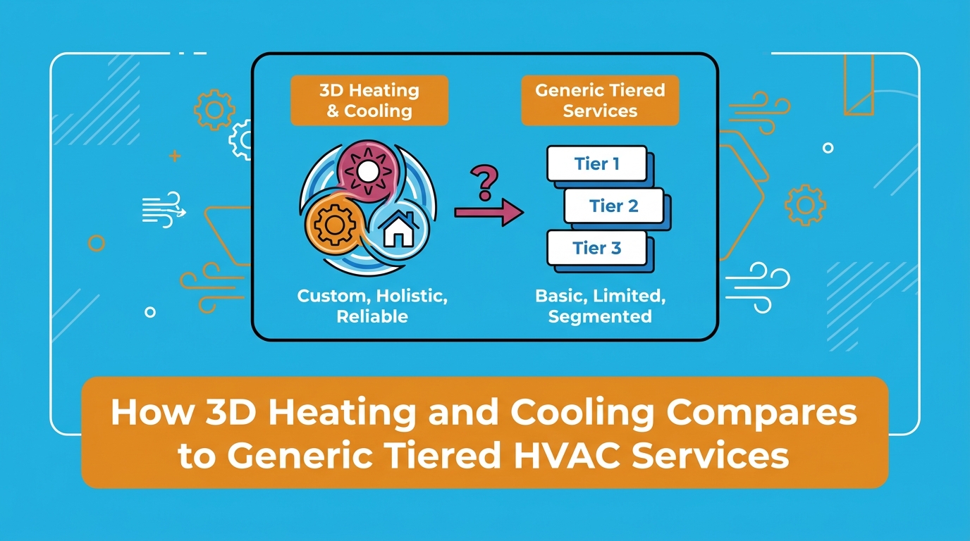 How 3D Heating and Cooling Compares to Generic Tiered HVAC Services — featured image