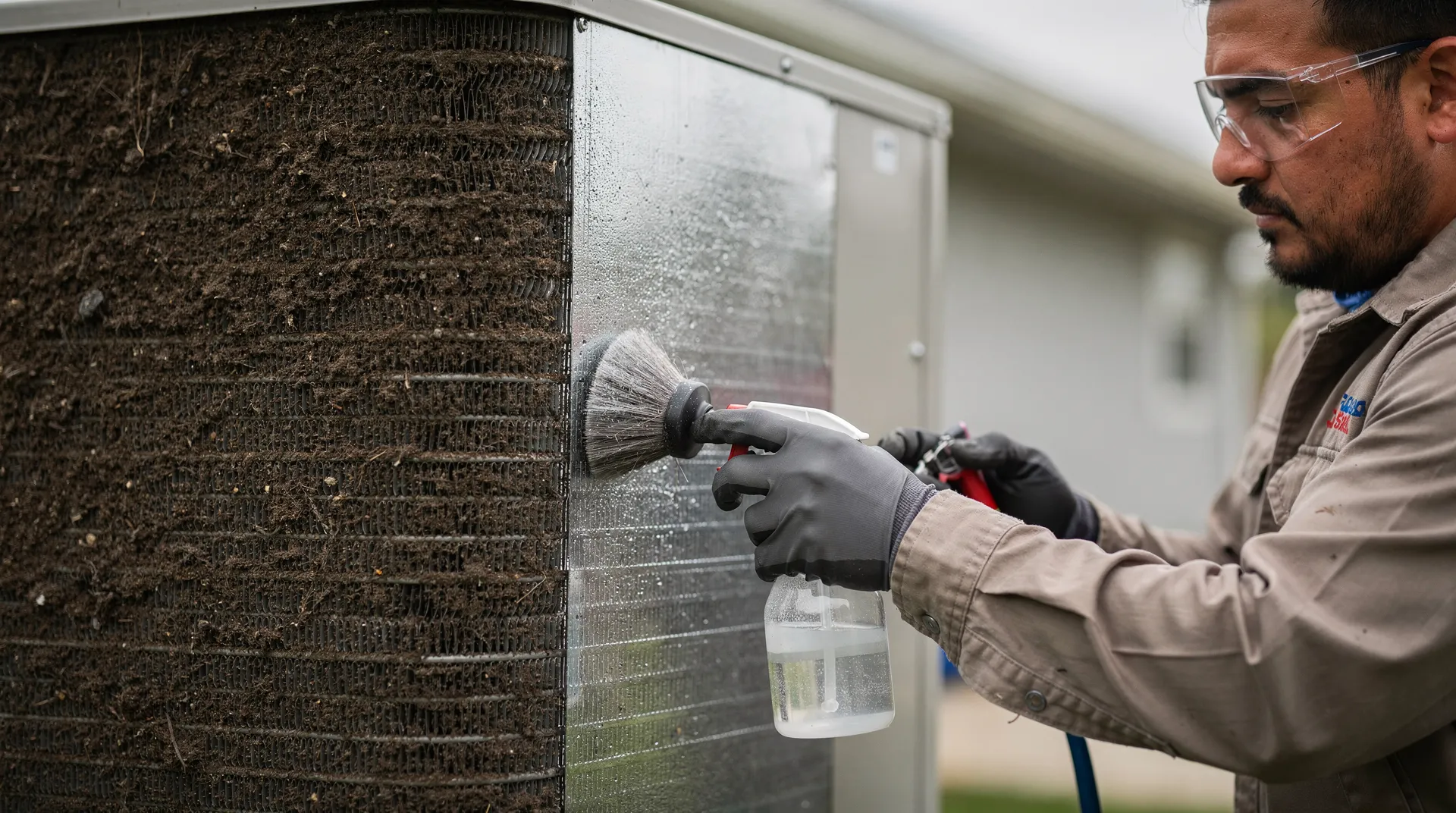 Air conditioner coil cleaning is integral to the long-term health of the system, helping maintain