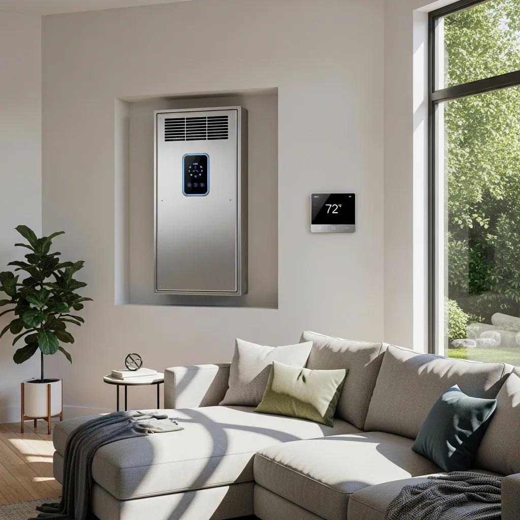 Professionally installed high-efficiency HVAC system