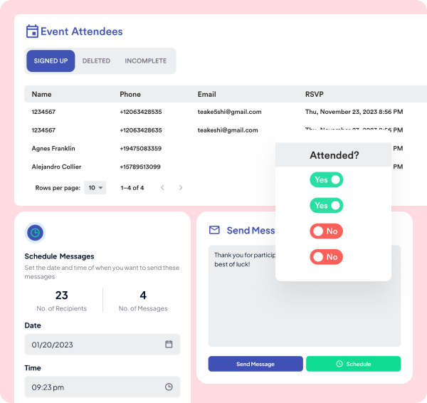 Best Platforms for RSVP Messaging 