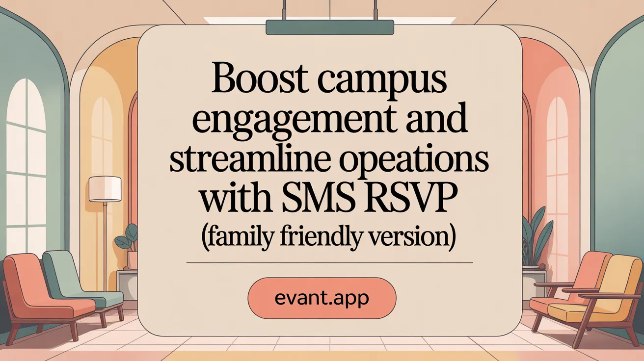Boost Campus Engagement and Streamline Operations with SMS RSVP