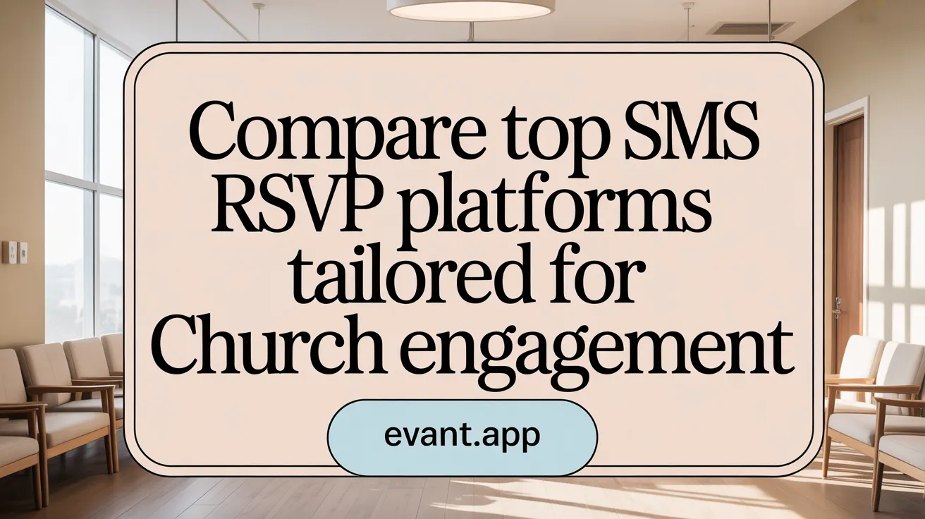 Compare Top SMS RSVP Platforms Tailored for Church Engagement