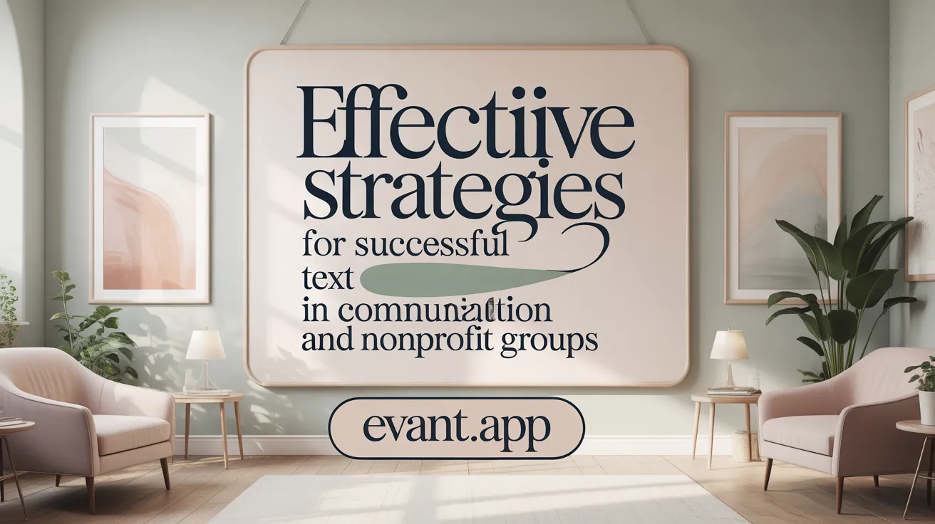 Effective Strategies for Successful Text Communication in Faith and Nonprofit Groups