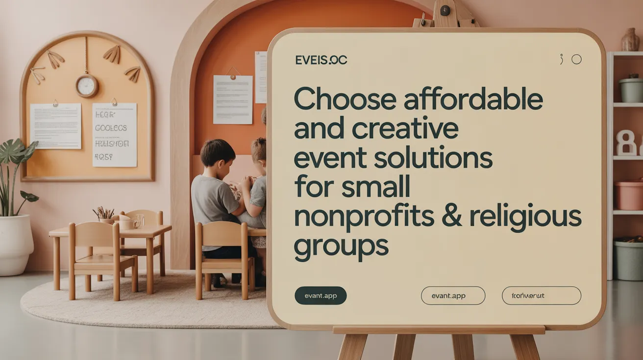 Choose Cost-Effective Event Solutions for Small Nonprofits &amp; Religious Groups