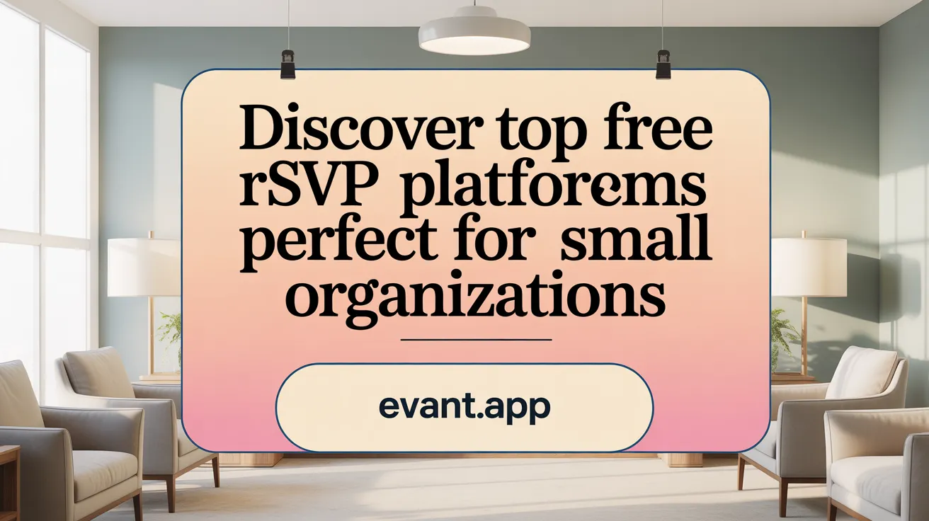 Discover Top Free RSVP Platforms Tailored for Small Organizations