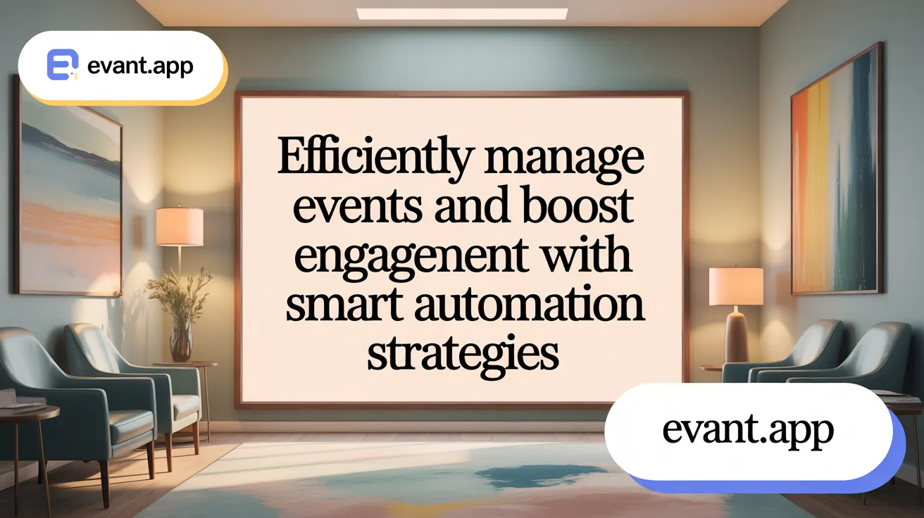Cut Costs and Maximize Participation with Smart Event Automation Strategies