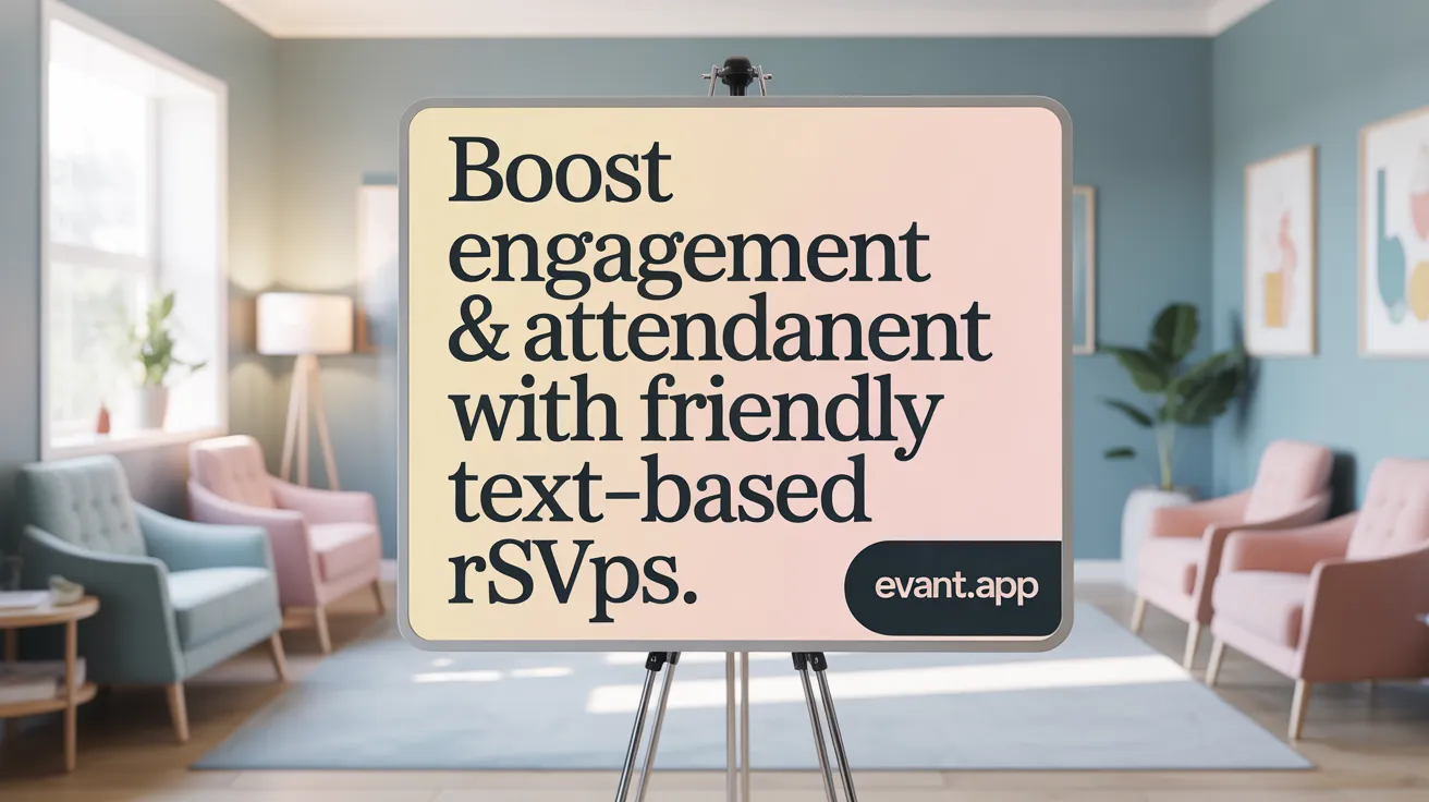 Boost Engagement &amp; Attendance with Text-Based RSVPs