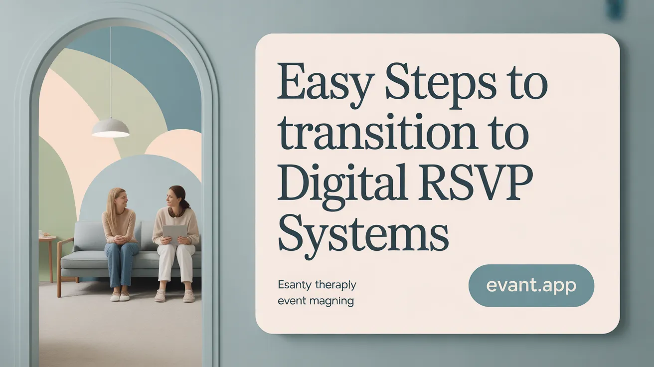 Easy Steps to Transition to Text RSVP Systems