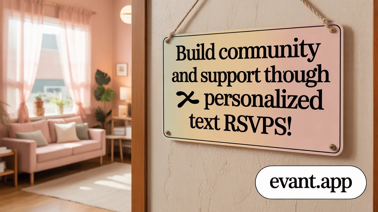 Build Community and Support Through Targeted Text RSVPs!