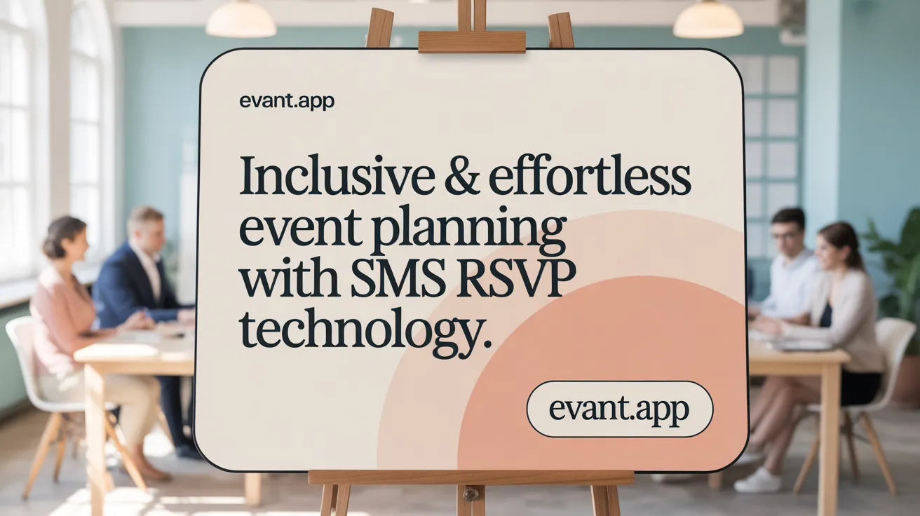 Inclusive &amp; Effortless Event Planning with SMS RSVP Technology