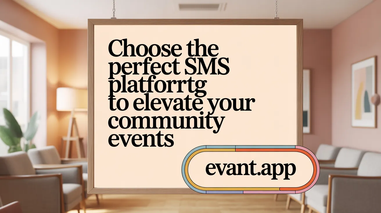 Choose the Perfect SMS Platform to Elevate Your Community Events