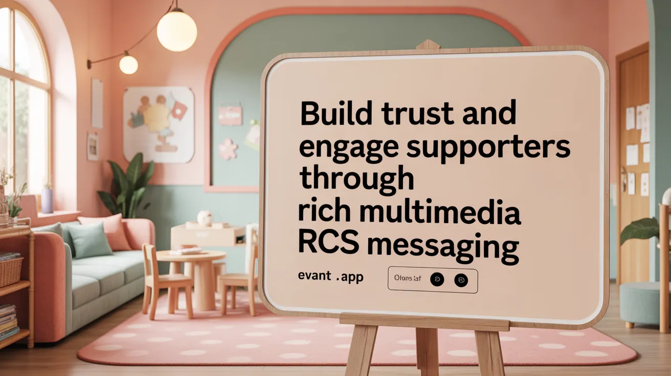 Build Trust and Engage Supporters Through Rich Multimedia RCS Messaging