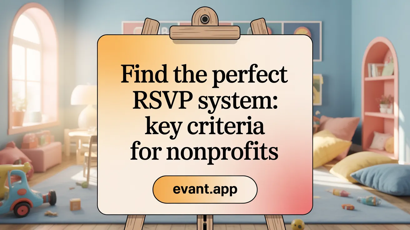 Find the Perfect RSVP System: Key Criteria for Nonprofits