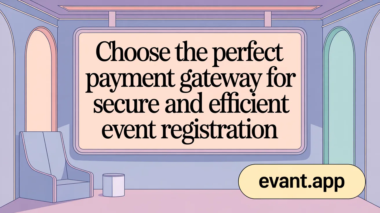 Choose the Perfect Payment Gateway for Secure and Efficient Event Registration