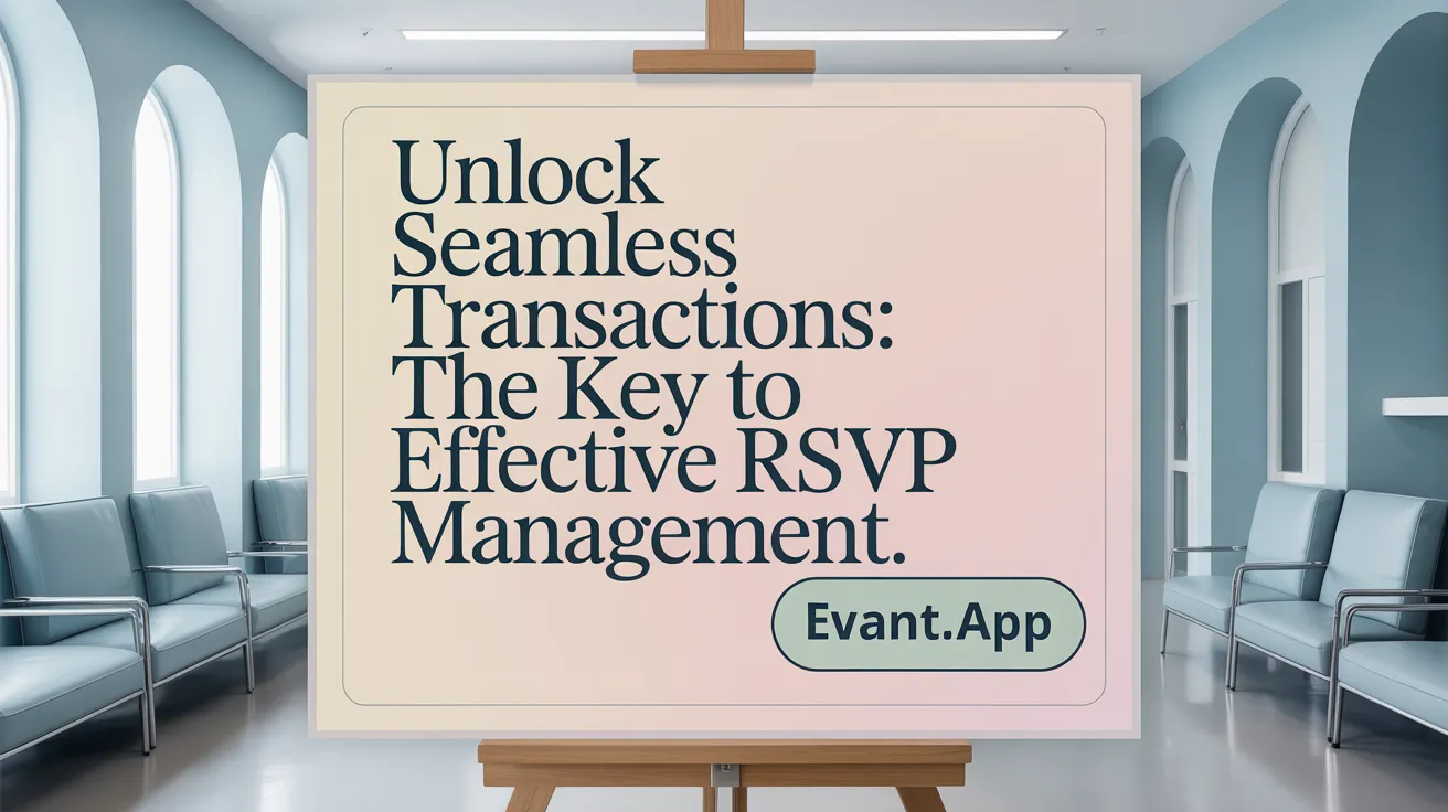 Unlock Seamless Transactions: The Key to Effective RSVP Management