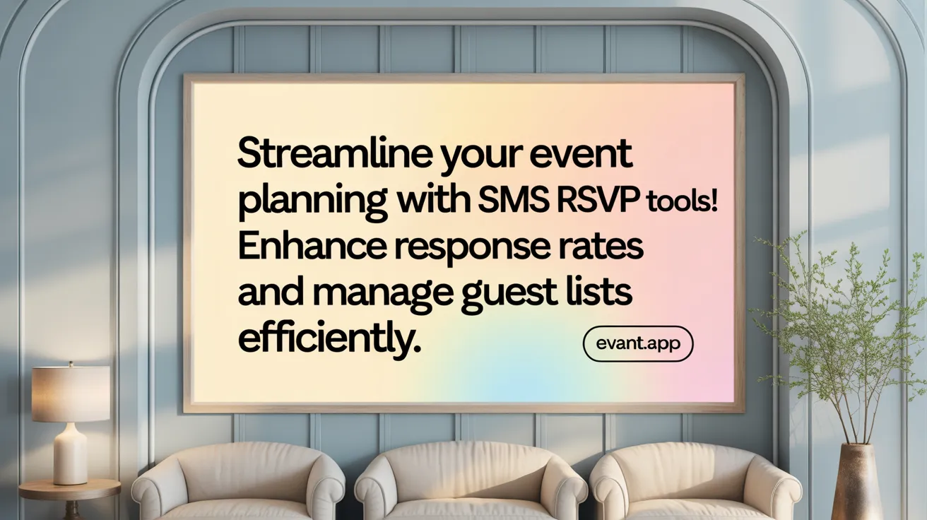 Streamline Your Event Planning with SMS RSVP Tools! Enhance response rates and manage guest lists efficiently.