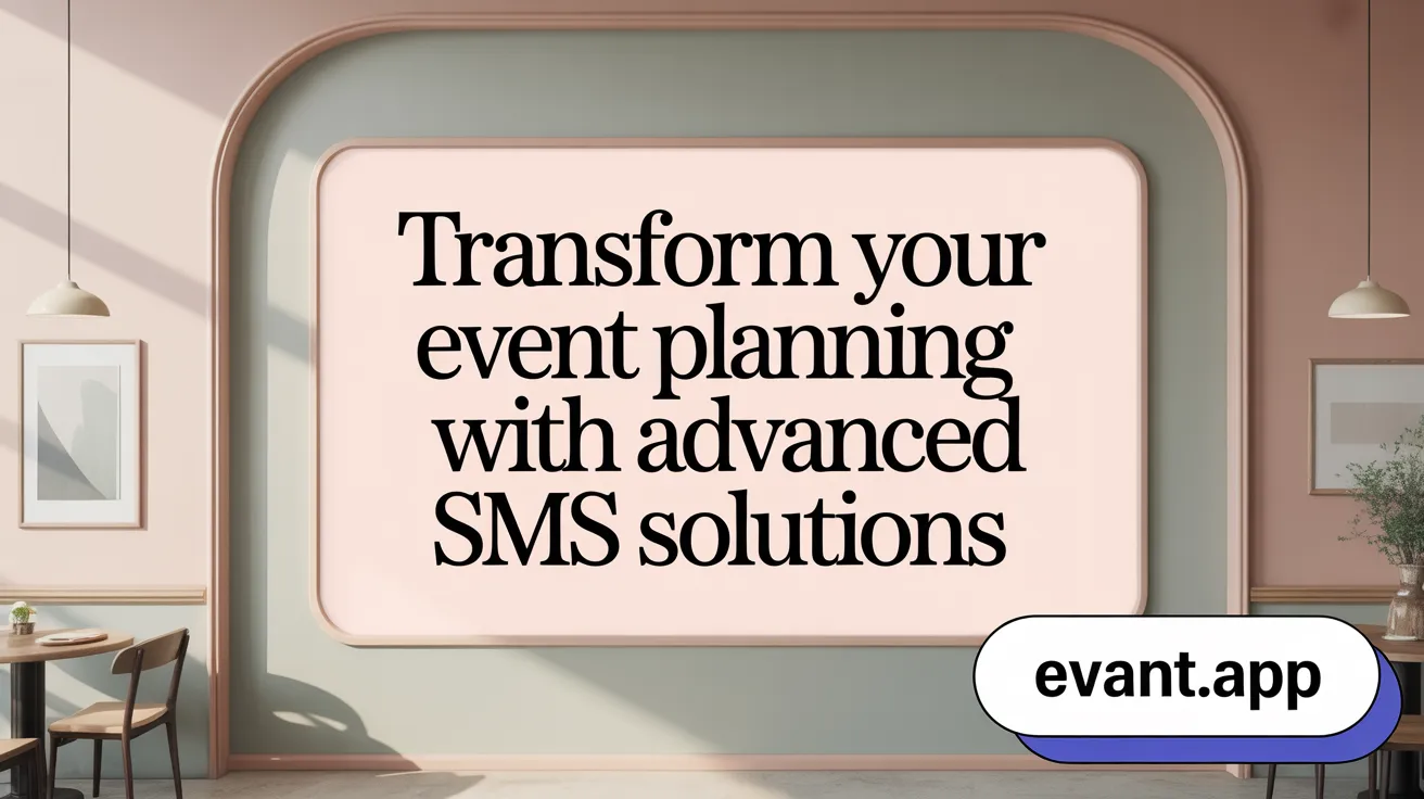 Transform Your Event Planning with Advanced SMS Solutions