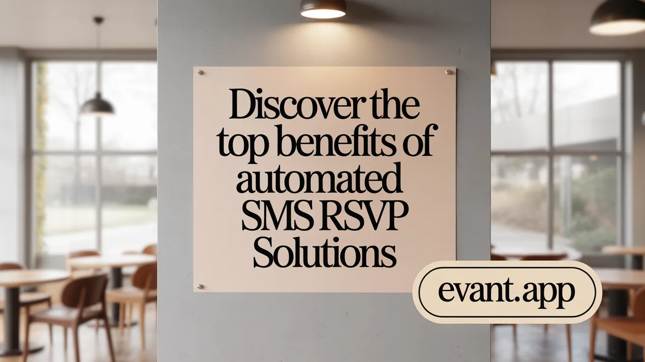 Discover the Top Benefits of Automated SMS RSVP Solutions