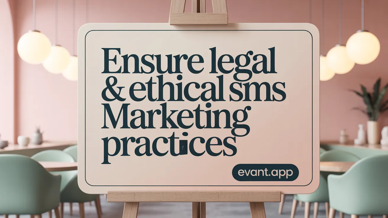 Ensure Legal &amp; Ethical SMS Marketing Practices