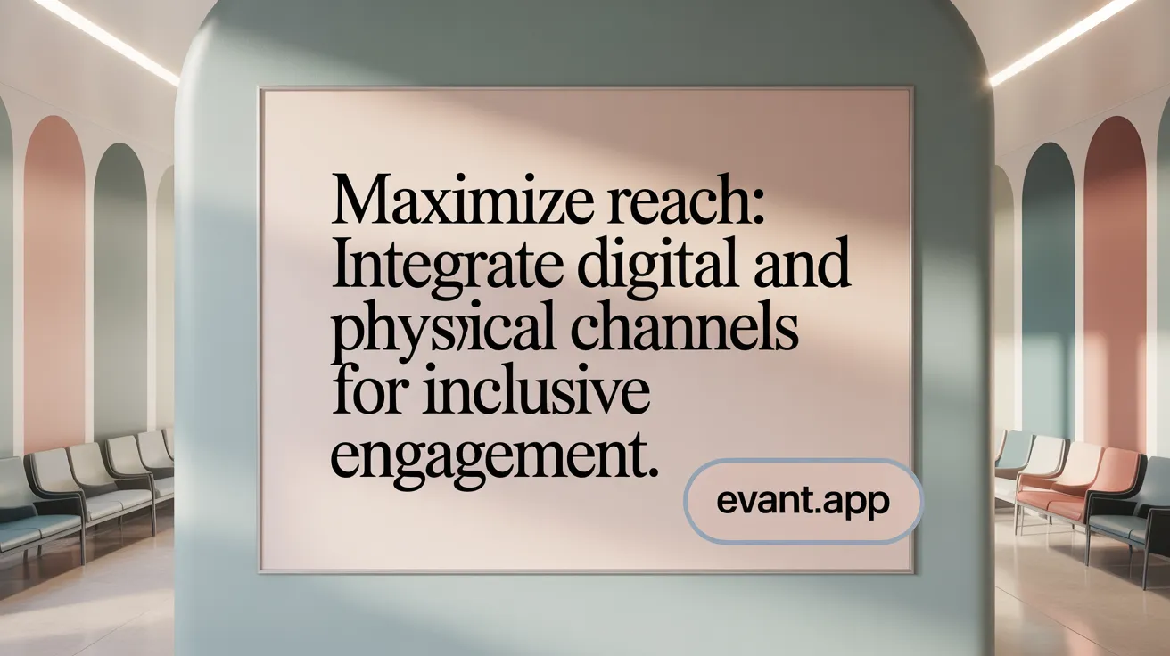 Maximize Reach: Integrate Digital and Physical Channels for Inclusive Engagement