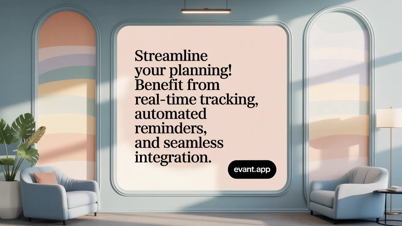 Streamline Your Planning! Benefit from Real-Time Tracking, Automated Reminders, and Seamless Integration.