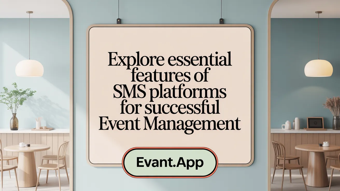Explore Essential Features of SMS Platforms for Successful Event Management