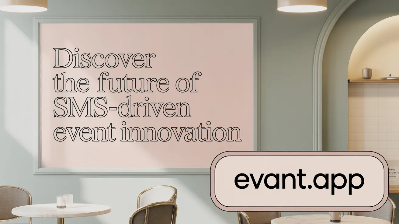 Discover the Future of SMS-Driven Event Innovation