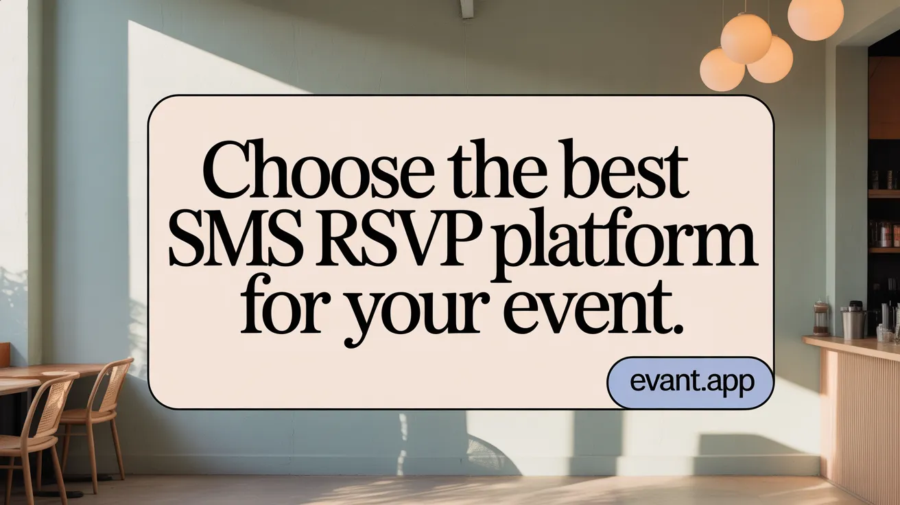 Choose the Best SMS RSVP Platform for Your Event