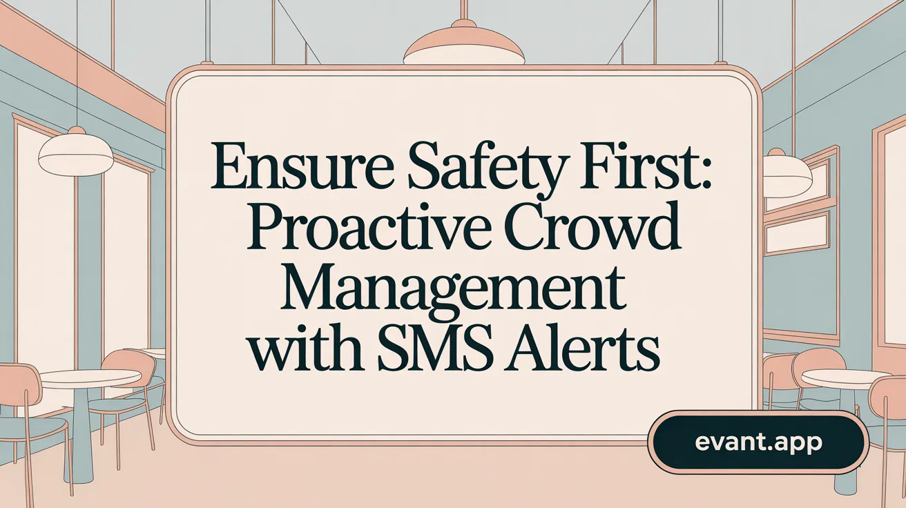 Ensure Safety First: Proactive Crowd Management with SMS Alerts