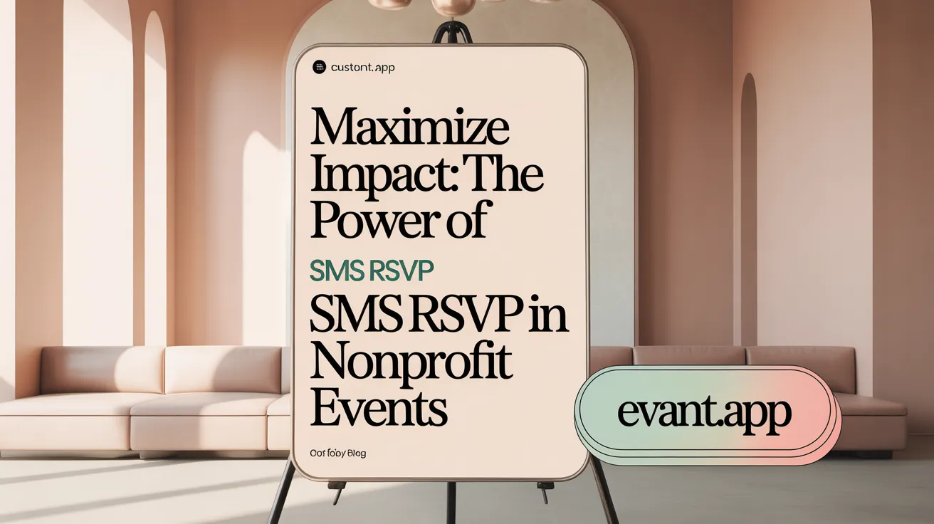 Maximize Impact: The Power of SMS RSVP in Nonprofit Events