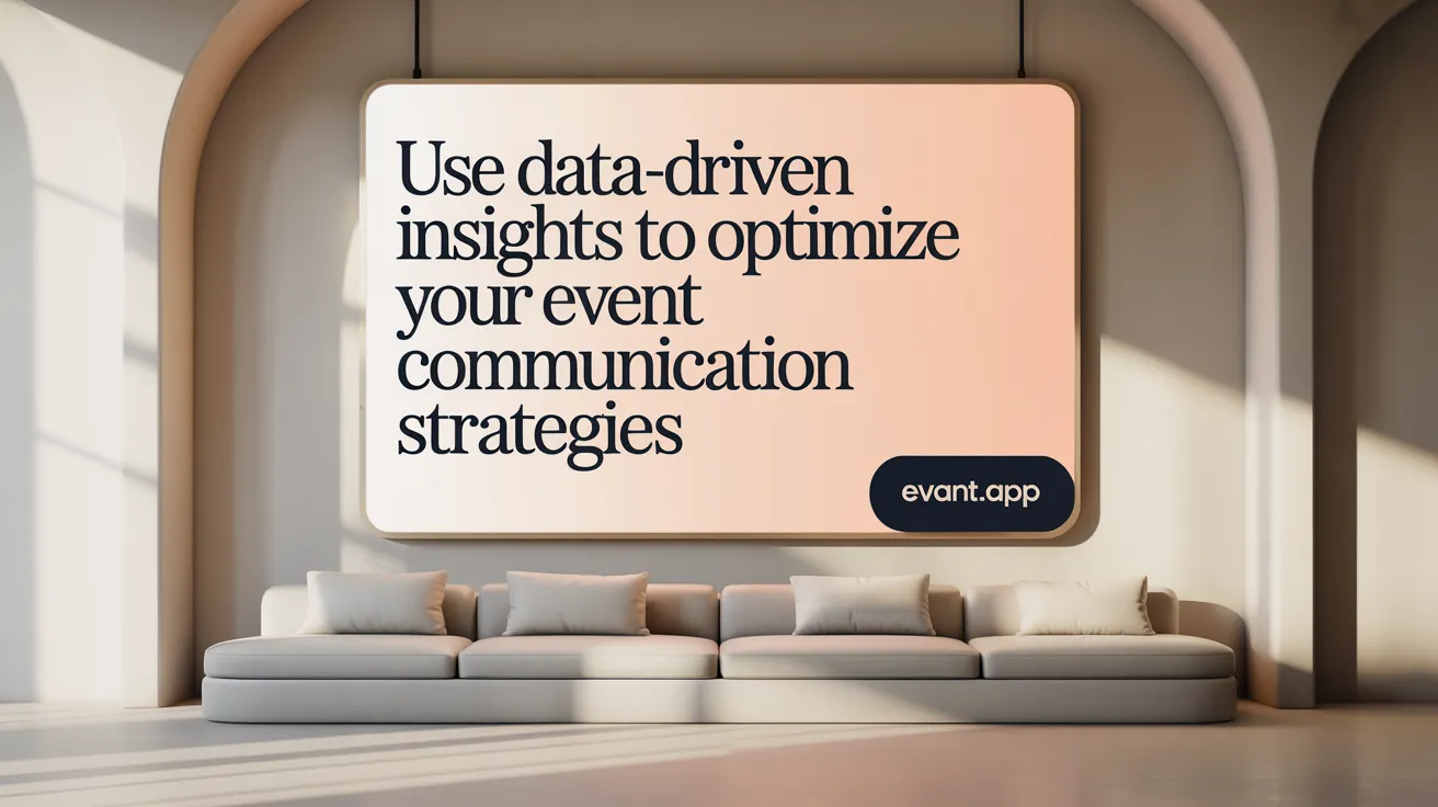Use Data-Driven Insights to Optimize Your Event Communication Strategies