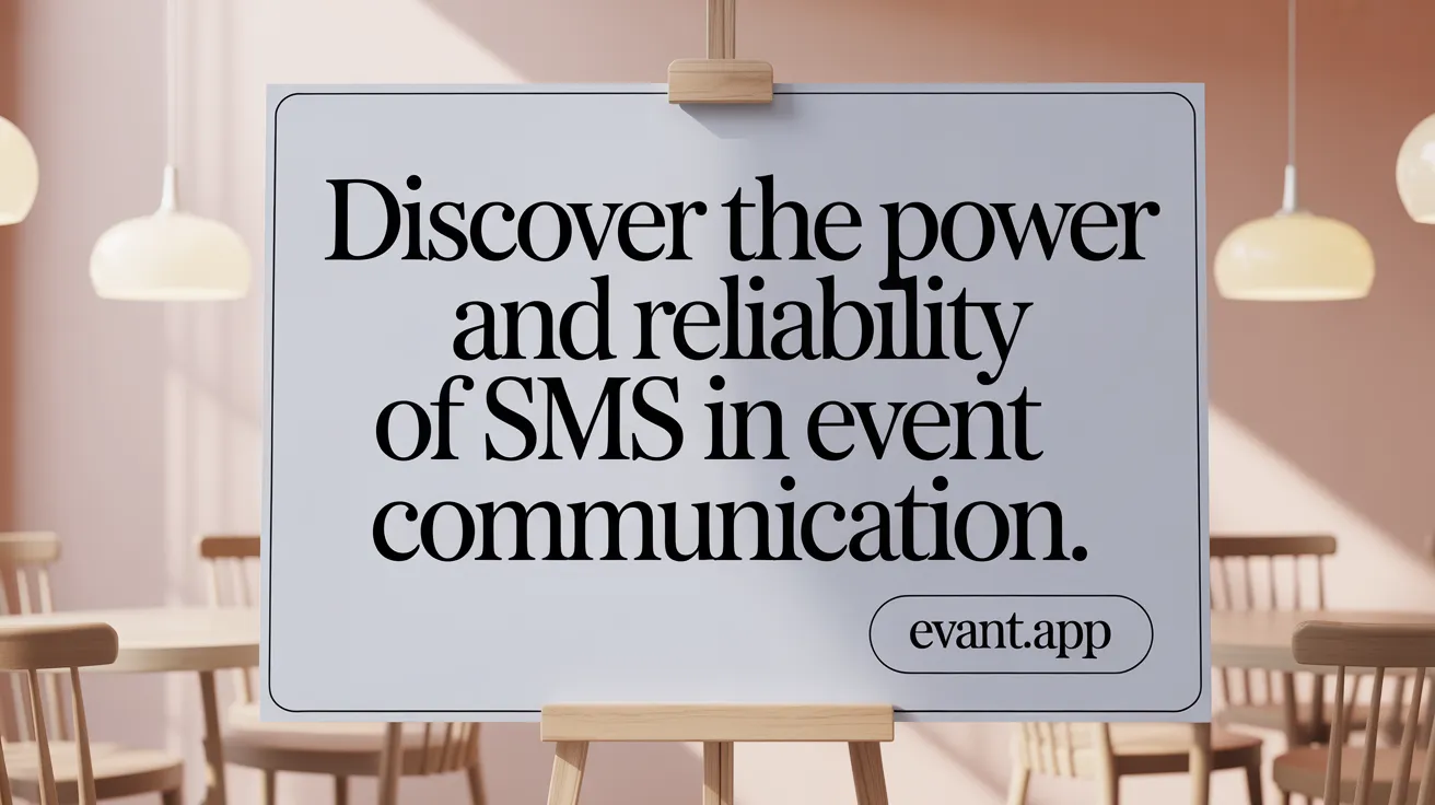 Discover the Power and Reliability of SMS in Event Communication