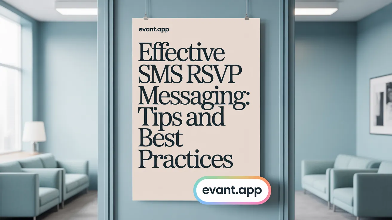 Effective SMS RSVP Messaging: Tips and Best Practices