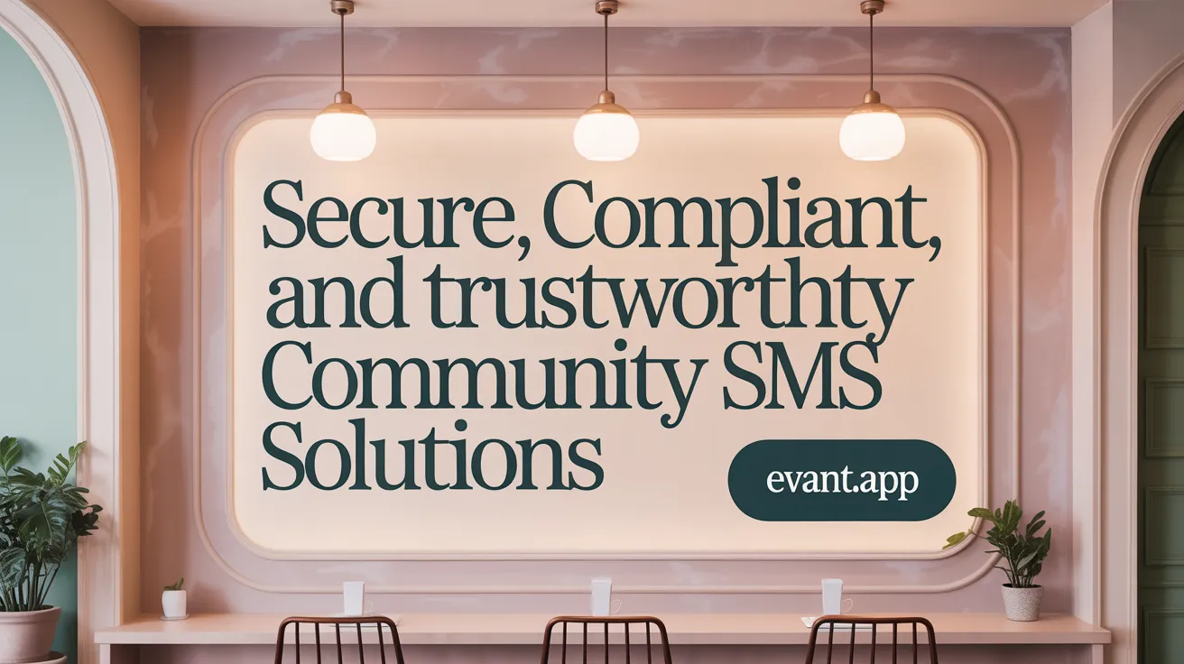Secure, Compliant, and Trustworthy Community SMS Solutions