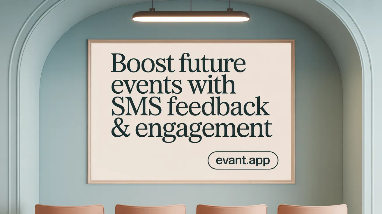 Boost Future Events with SMS Feedback &amp; Engagement