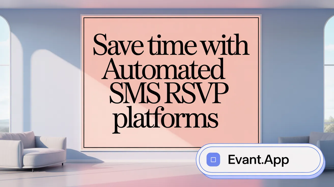 Save Time with Automated SMS RSVP Platforms